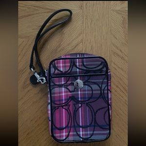 Authentic Coach Wristlet